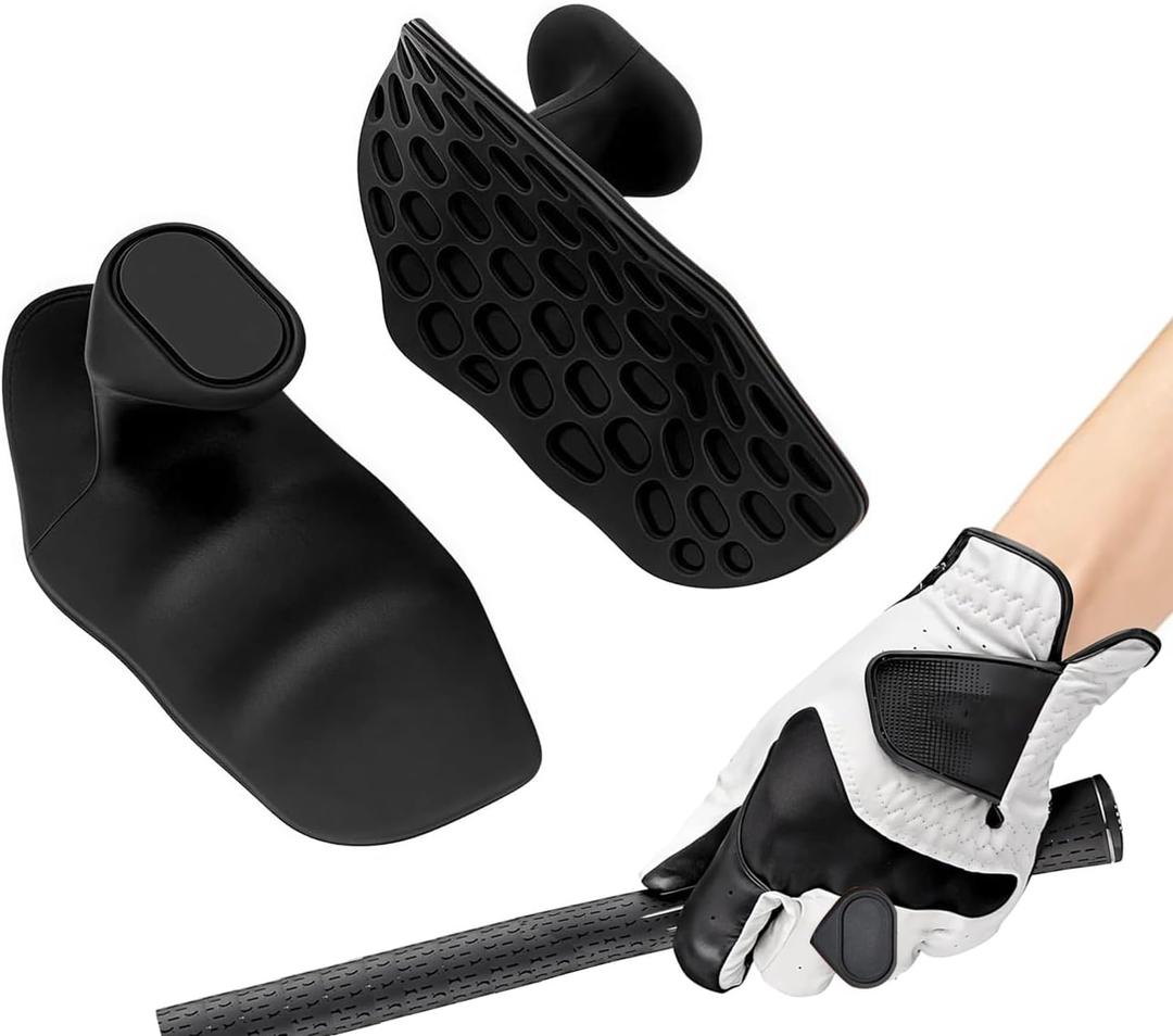 2 x Golf Training Grip Aid, Golf Swing Trainer Tool Posture, Golf Swing Trainer Grip Pad, Golf Grip Training Aid Improve Swing Accuracy