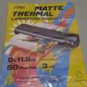 Uinkit 3mil Matte Thermal Laminating Pouches, 50Pack Letter Size (8.5x11 Inches) - Anti Glare Sheets for Teachers & Home Office - Fingerprint Resistant, Premium for Classroom & Craft Projects