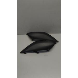 Set of 2 Front Bumper Fog Light Covers Textured Black Plastic for Nissan for Versa 2015-2018 NI1039133 NI1038133 901-54339 62256-6W80B