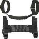 4X Grab Handles for Jeep, Universal Roll Bar Grip Handle Interior Accessories Compatible with Jeep Wrangler 1955-UP & UTV ATV - Black