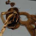 3 Pcs Horse Ears Headband and Tail Bow Tie Halloween Horse Costume Brown Accessory Set for Adult Halloween Animal Cosplay Party