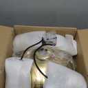 Gold Farmhouse Pendant Lights Matte Pendant Lighting for Kitchen Island Industrial Adjustable Height Vintage Dome Hanging Light Fixtures for Barn, Dining Room 3 Packs