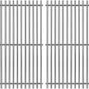Hongso 7MM 304 Stainless Steel Grill Grates for Weber Genesis 300 Series, Cooking Grids 19.5 Inch for Genesis E310 E320 E330 S310 S320 S330 EP310 EP320 EP330 Grills, Replacement Parts for 7524 7528