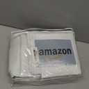 XWZO 100% Blackout Curtains 2 Panels with Tiebacks- Heat and Full Light Blocking Window Treatment with Black Liner for Bedroom/Nursery, Grommet Top, White, W52 x L84 Inches Long, Set of 2