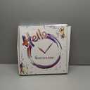 Farmhouse Wall Clocks for Living Room Decor Colorful Wall Clock Battery Operated 16 Inch Large Wall Clock Silent