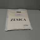 ZESICA Women's Long Sleeve Shirts 2026 Spring Fashion Square Neck Slim Fit Basic Going Out Tops Trendy Outfits (L)