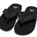 Zeroxposur Kid's Flip-Flops, Outdoor Footwear, Black, Size 13/1
