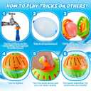 3 Pieces Water Timer Bomb with 150 Balloons Water Toy for Summer Outdoor Activity Games Prank Party Supplies Favors