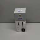 MR.SIGA Toilet Bowl Brush and Holder, Premium Quality, with Solid Handle and Durable Bristles for Bathroom Cleaning, Black, 1 Pack (One Size)