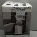 Ultra Large Capacity Towel Warmer Bucket, Rapid Heating with Timer, One-Button Digital Display Control, Safety Lock, Gifts for Him & Her, Auto Shut-Off, Fits 2 Large, Blankets, Bathrobes, PJ's (White)