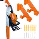 Chainsaw Hanger, 2 Pack Chainsaw Wall Mount, Heavy Duty Chainsaw Holder, Garage Organization Garage Storage Shed Organizer Mounted Chainsaw Rack