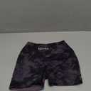 YEOREO Scrunch Workout Shorts Butt Lifting Jada Shorts Tie Dye Seamless Gym Biker Screen Print 3.6" Training Shorts, M