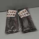 2 x Heatless Hair Curler Overnight Curl Rods for All Hair Types, Healthy and Stylish Heatless Curling Set jumbo heatless hair curler to sleep in Heatless Hair Curlers (Brown, Medium)