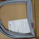 UPGRADED W10830162 Refrigerator Door Gasket Compatible with Whirlpool kitchen aid Refrigerator Door Gasket Replacement parts Gray Refrigerator Door Gasket WRF535SMBM00 Door Seal