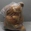 WDXDSOB 38.5 Inch Brown Giant Highland Cow Plush Stuffed Animal - Large Cow Pillow Gift for Kids and Adults, Couch & Bed Decor