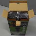 4 Pack Mole Repellent Solar Powered, Snake Vole Repellent Outdoor, IP65 Waterproof Snake Deterrent Gopher, Waterproof Sonic Mole Spikes for Lawn and Garden Get Rid of Moles Groundhogs Rodents