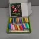 CiaraQ Polymer Clay Starter Kit, Oven Bake Modeling Clay with Sculpting Tools, 24 Colors, 1.2 lbs