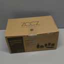 ZCCZ White Marble Bathroom Accessories Set 6 Pieces - Toothbrush Holder, Lotion Dispenser, Qtip Container, Vanity Tray, Tumbler - Countertop Organizer for Bathrooms - Elegant and Functional Dcor Set