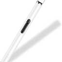 2 x REIDEA USB Candle Lighter, Windproof Flameless Electronic Rechargeable with Safety Protector Button for Home Candle Outdoor Activities (White)