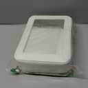 LETGO Clear Makeup Bags Set - TSA Approved Toiletry Bags with Zipper, Makeup Organizer for Carry-on Travel Essentials, Car Essentials Bags for Women & Men (Mini+Large White)