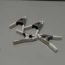 LemonRoad 4 Pack 4.17 Inch Dress Clips Clothing Clamps for Fitting Bridal Seamstress Mannequin Heavy Duty Fixed Clamp Wedding Photographer Fashion Designers Dress Makers Salespeople