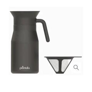 Primula Double Wall Insulated Stainless Steel Pour Over Coffee Maker
