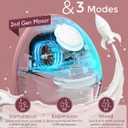 Momcozy Breast Pump Hands Free Mobile Style | M6, Wearable Breastfeeding Electric Breast Pump Ideal Rhythm More Milk, DoubleFit Flange More Fit & Discreet with 3 Modes 9 Levels, 24mm - 2 Pack Cozy Red