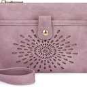 APHISON Wristlet Wallets Clutch Purses Small Crossbody Bags For Women, Cell Phone Wallet Purse RFID Wallet Women