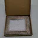 Picture Frames Rustic Photo Frame 6x8 Wood Picture Frame Farmhouse Decor for Wall Mount and Tabletop Display Brown