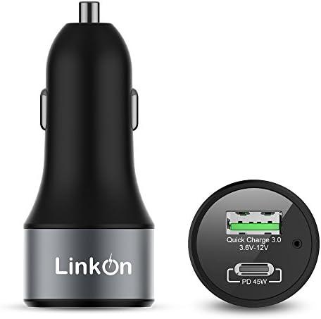 ZGEAR 63W USB C Car Charger PPS&PD 3.0(45W) + QC 3.0(18W) Dual Port – Fast Car Charger Compatible with Laptop, Phone & Tablet – MacBook, Dell XPS, HP Spectre, iPad, iPhone, Samsung, Google Pixel