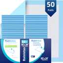 50 Count Super Absorbent Underpads,Rainlotus 30"x36" Leakproof & Quick-Dry Mats Ideal for Puppy Training, Extra Large Furniture & Surface Protection Pee Pad for All Ages & Pets