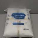 MooMee Bedding Duvet Cover Set 100% Washed Cotton Linen Like Textured Breathable Durable Soft Comfy (Solid Bright White, Palatial King/Oversized King 120"x98")