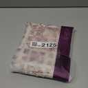 jinchan Floral Linen Tier Curtains 45 Inch Farmhouse Botanic Cafe Drapes for Small Windows Rustic Half Window Curtains for Kitchen Living Room Bathroom Laundry 2 Panels Red on Beige