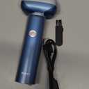 Electric Shaver for Men with Floating Arc 3-Blade, 9000 RPM, Magnetic Head, 1 Hour Fast Type-C Charging can Last for 60 Days, IPX7 Waterproof, Skin-Friendly Blade for Smooth Shaving, Navy