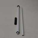 AceMining Sliding Door Security Bar,Heavy Duty Sliding Patio Door Lock Bar, 20-50inch Adjustable Multi-use Window Security Bars, Sliding Door Stopper,White,1Pack