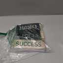 Yuntau 4 Pcs Motivational Wooden Tabletop Decor Inspirational Tiered Tray Decor Rustic Retro Wood Bead Garland Focus Execute Success Block Sign Gift Farmhouse Centerpiece for Home Shelf Mantle