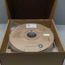 Polymaker 3kg ABS Filament 1.75mm White, 3D Printer Filament 1.75mm Heat Resistant - PolyLite White ABS 3D Printing Filament 1.75mm Cost Effective Large Spool, Strong & Durable