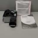 Amico Bathroom Exhaust Fan, 1.0 Sones, 80 CFM, Low Noise, Ceiling Mounted Retrofit Ventilation Fans, 4 Inch Duct, No Attic Access Needed- UL Certified