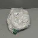 WOKANSE Women's Sexy 2 Piece Outfits Irregular Sleeveless Tank Top Solid Lace Up Split Bodycon Pants Set (Large, White)