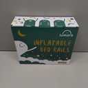 LUMARA Inflatable Bed Rail for Toddlers 2 Pack - Portable Travel Bed Bumpers for Kids Fits Twin Full Queen King Size Beds - Non-Slip Safety Guard Rails