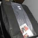 5 Pieces ZC Front and Rear Car Seat Covers, Waterproof Nappa Leather Full Set Car Seat Protectors, Universal Auto Interior Fit for Sedans SUV Pick-up Truck, Grey