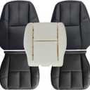GXARTS Seat Cover and Foam Fit for Chevy Silverado GMC Sierra 2007-2014