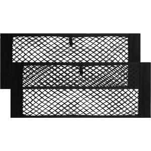 Cargo Storage Mesh Net - Net Pocket for Cars, RVs, and Campers - Universal Fit and Durable Elastic Netting for Trunks  24x10 inches Set of 2