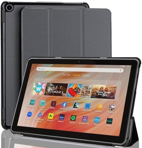 2023 New 10in Tablet Case (2023 Release 13th Generation),OQDDQO ipad 10 case Light Weight Anti Slip ShockproofKids Friendly Case for 10 inch TabletIncompatible with iPad Samsung (Grey)