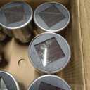 Dream Master Solar Lights Outdoor Waterproof, Stainless Steel LED Landscape Lighting, Solar Garden Lights, Outdoor Decorations for Yard, Pathway, Walkway, Patio, Lawn - 12 Pack