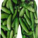 Men's Beach Shorts Swim Trunks Quick Dry Swim Shorts for Men (Green, XXL)