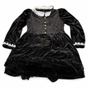 LTAKK Victorian Dress for Women Edwardian Renaissance Costume Medieval Vintage 1800s Dresses (Large, Black)