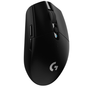 Logitech G305 Lightspeed Wireless Gaming Mouse, Hero Sensor, 12,000 DPI, Lightweight, 6 Programmable Buttons, 250h Battery, On-Board Memory, Compatible with PC, Mac - Black