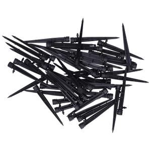 Adjustable Irrigation Drippers, 50Pcs 360 Degree 8 Hole Garden Irrigation Sprinkler Water Flow Drip Irrigation System Drip Emitters for 4/7 Hose