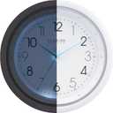La Crosse Technology 404-4525 10 Inch Night Vision Quartz Wall Clock, White